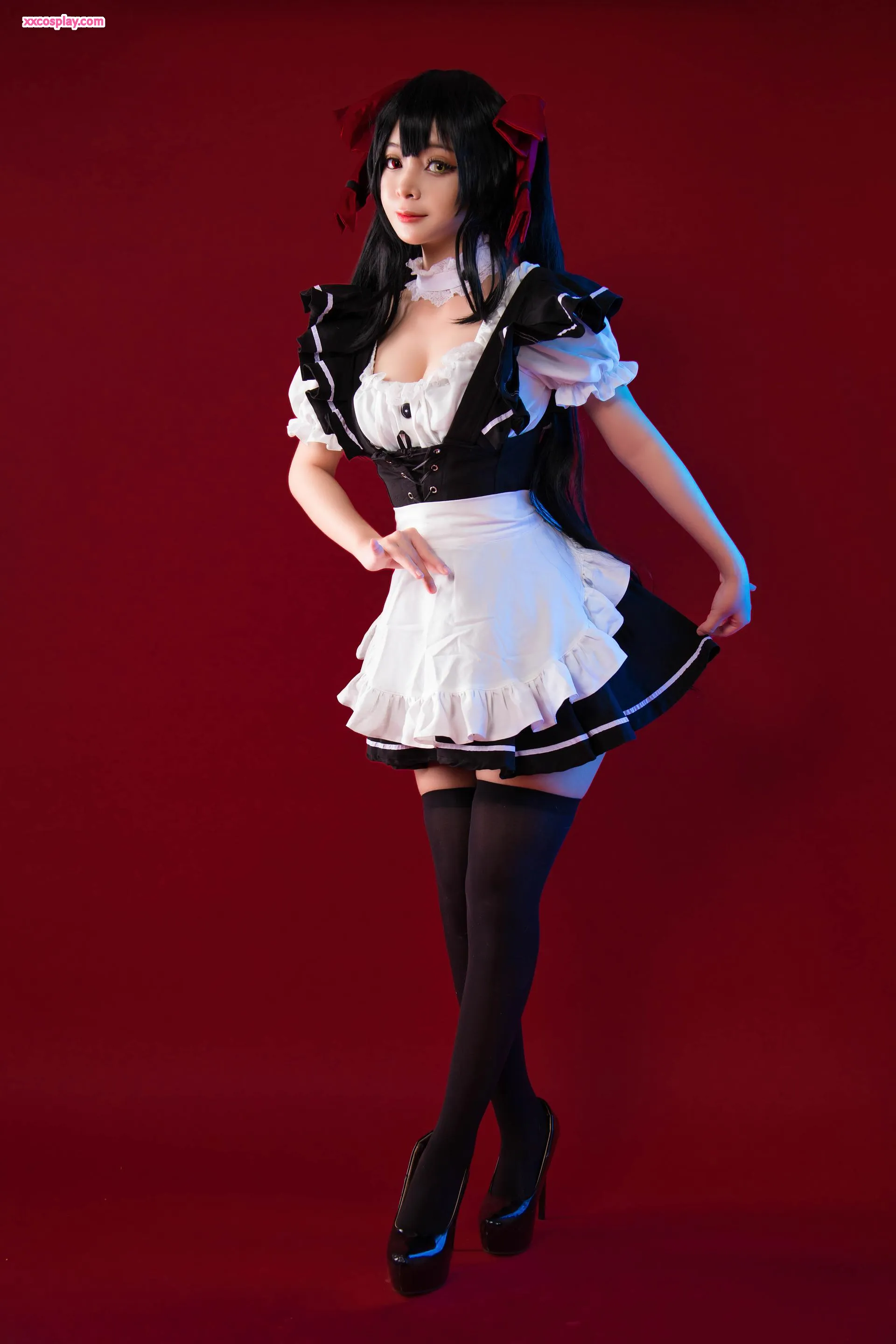 Umeko J bilang Kurumi Tokisaki Maid